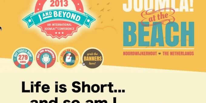 Keynote - Life is Short and So Am I