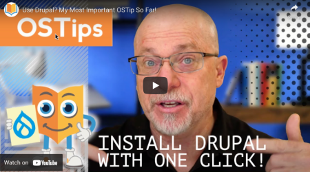 Install Drupal with One Click